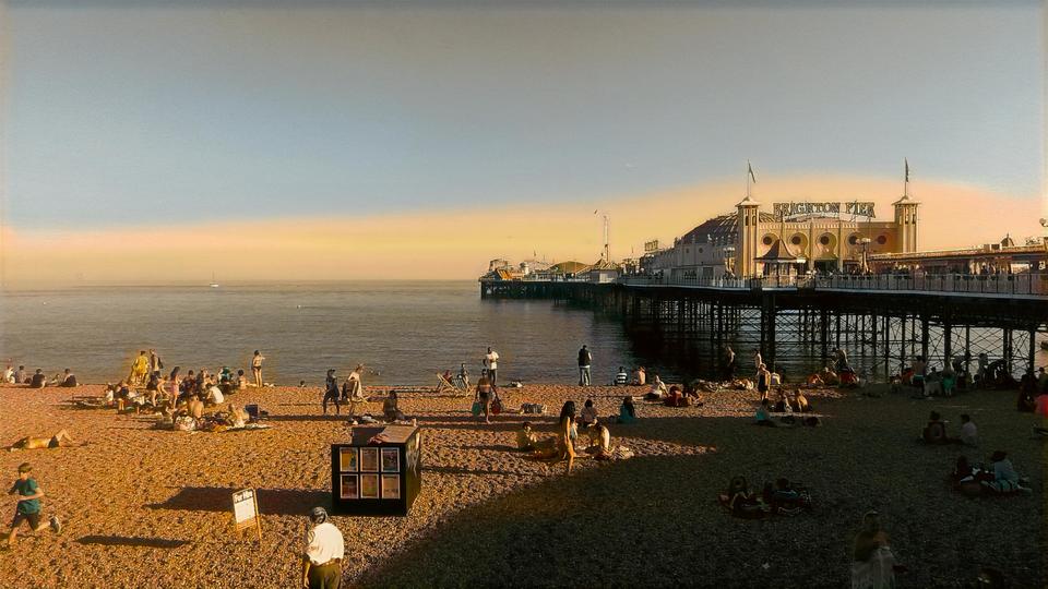 Brighton Pier - Golden Hour Style