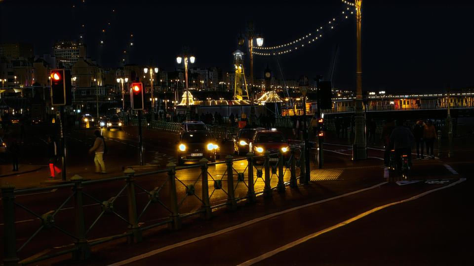 Brighton by Night - Moonlight Style