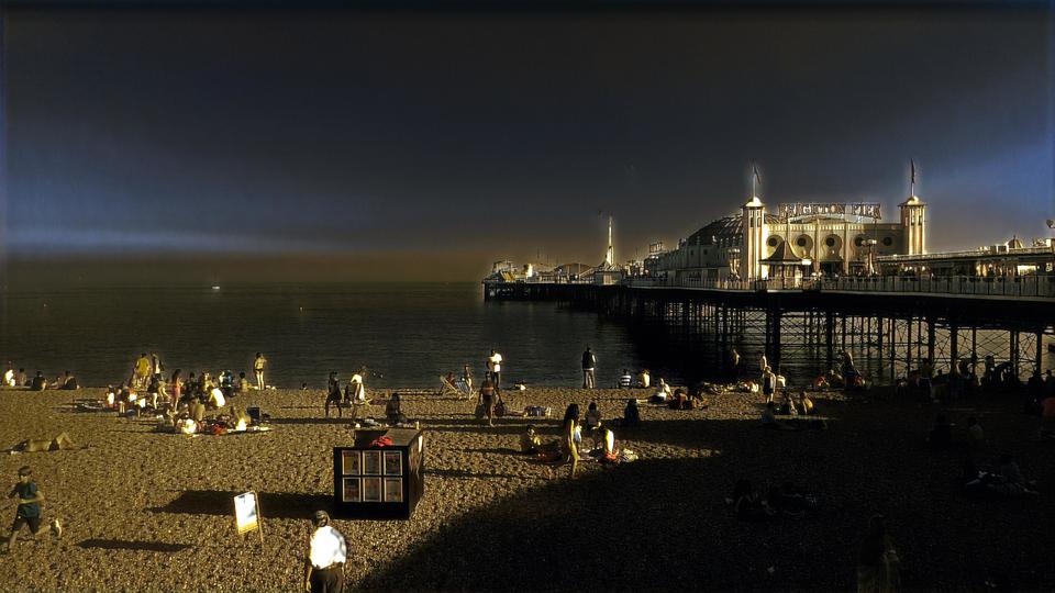Brighton Pier - Moonlight Style