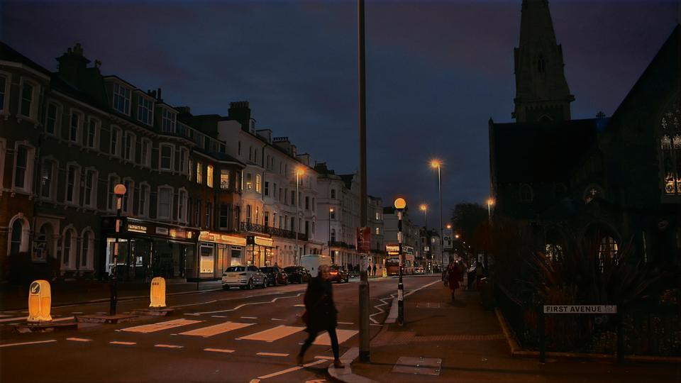 Hove by Night - Golden Hour Style