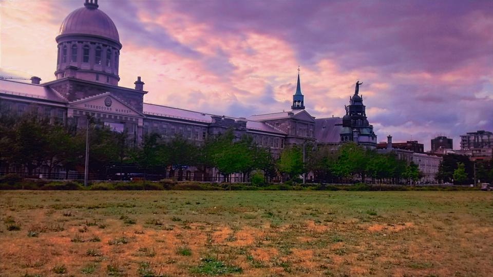 Quebec Clouds - Purple Sunset Style